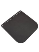 Klapa do torebki 18x18 cm - czekolada