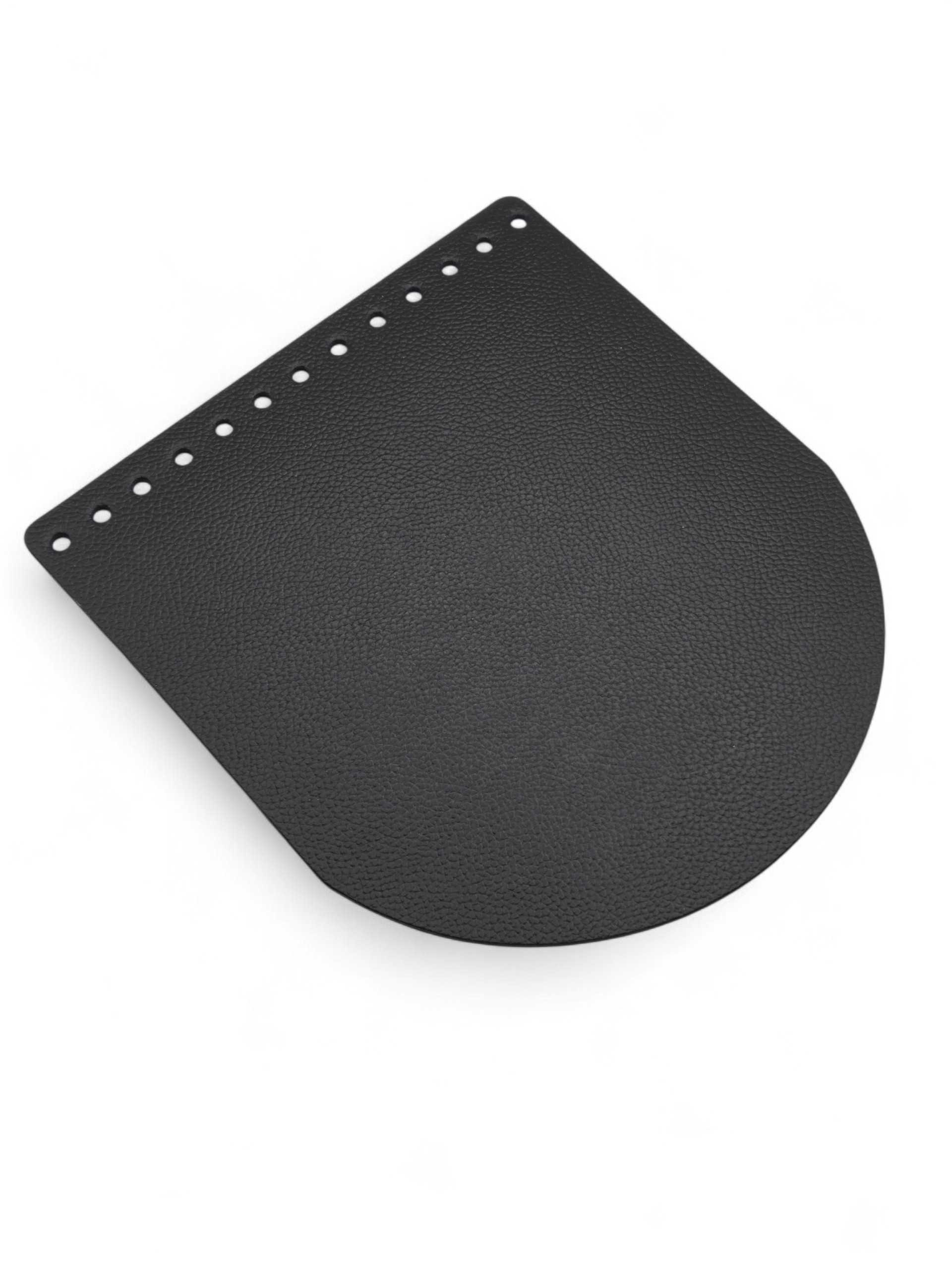 Klapa do torebki 18x20 cm - czarny