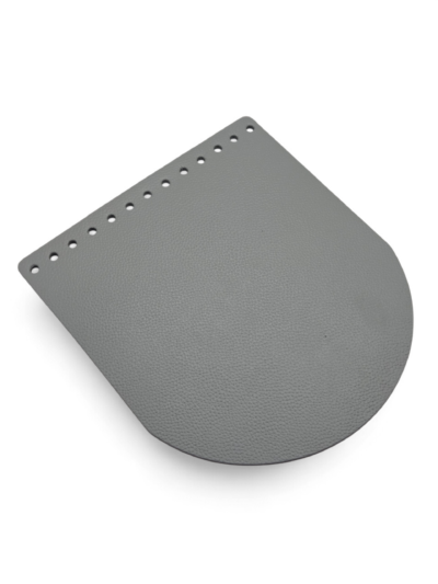 Klapa do torebki 18x20 cm - szary