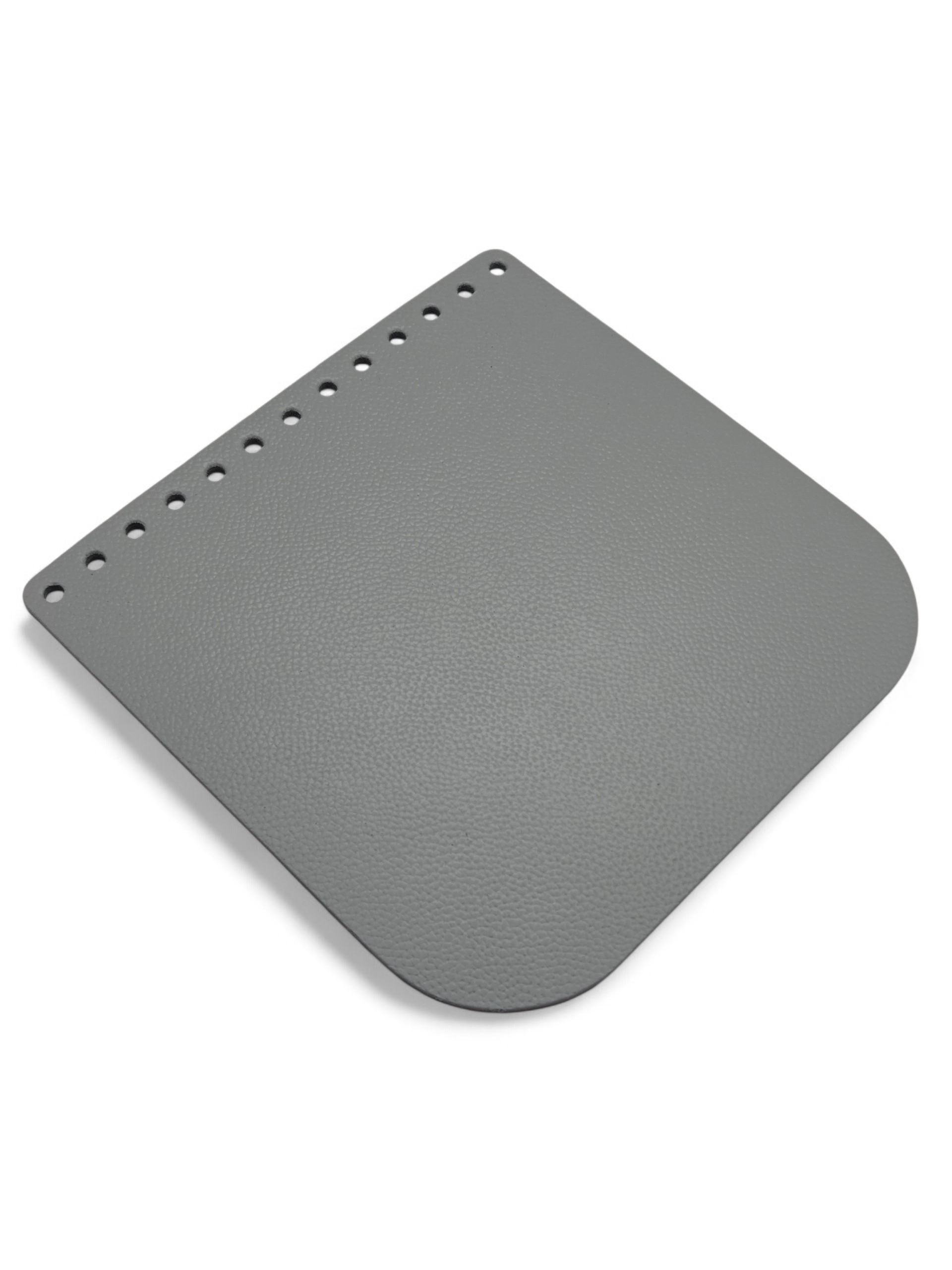 Klapa do torebki 18x18 cm - szary