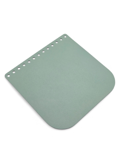 Klapa do torebki 18x18 cm - pistacja