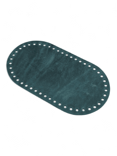 12x22 cm Crazy Horse Bag Base - Turquoise