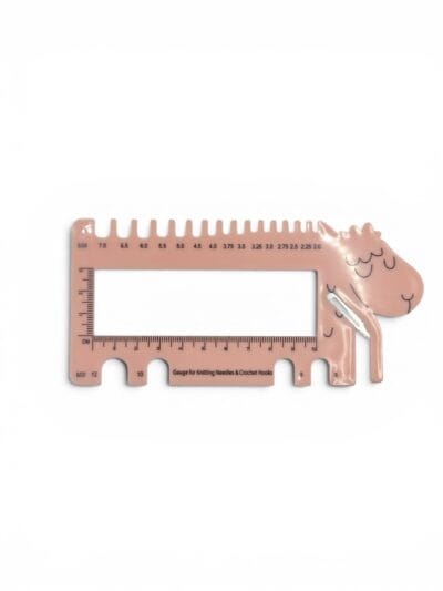 Wooden keychain, centimeter ruler, knitting needle gauge (Kopia) (Kopia)