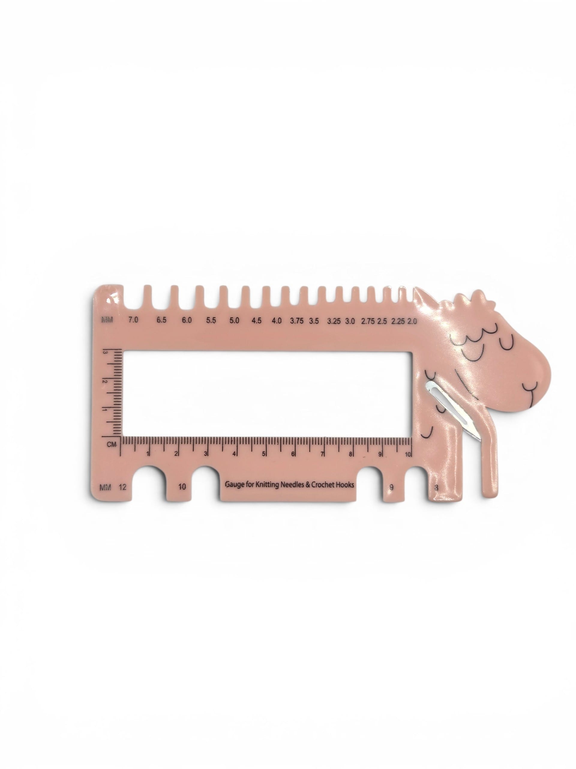 Wooden keychain, centimeter ruler, knitting needle gauge (Kopia) (Kopia)