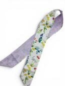 Handbag Scarf - Orange with Cream Polka Dots (Kopia) (Kopia)