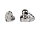 Silver Twisted Rivet with Grip