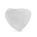 Plastic Canvas - Small Handled Clutch (17.5 x 13.5 cm) - White (Kopia)