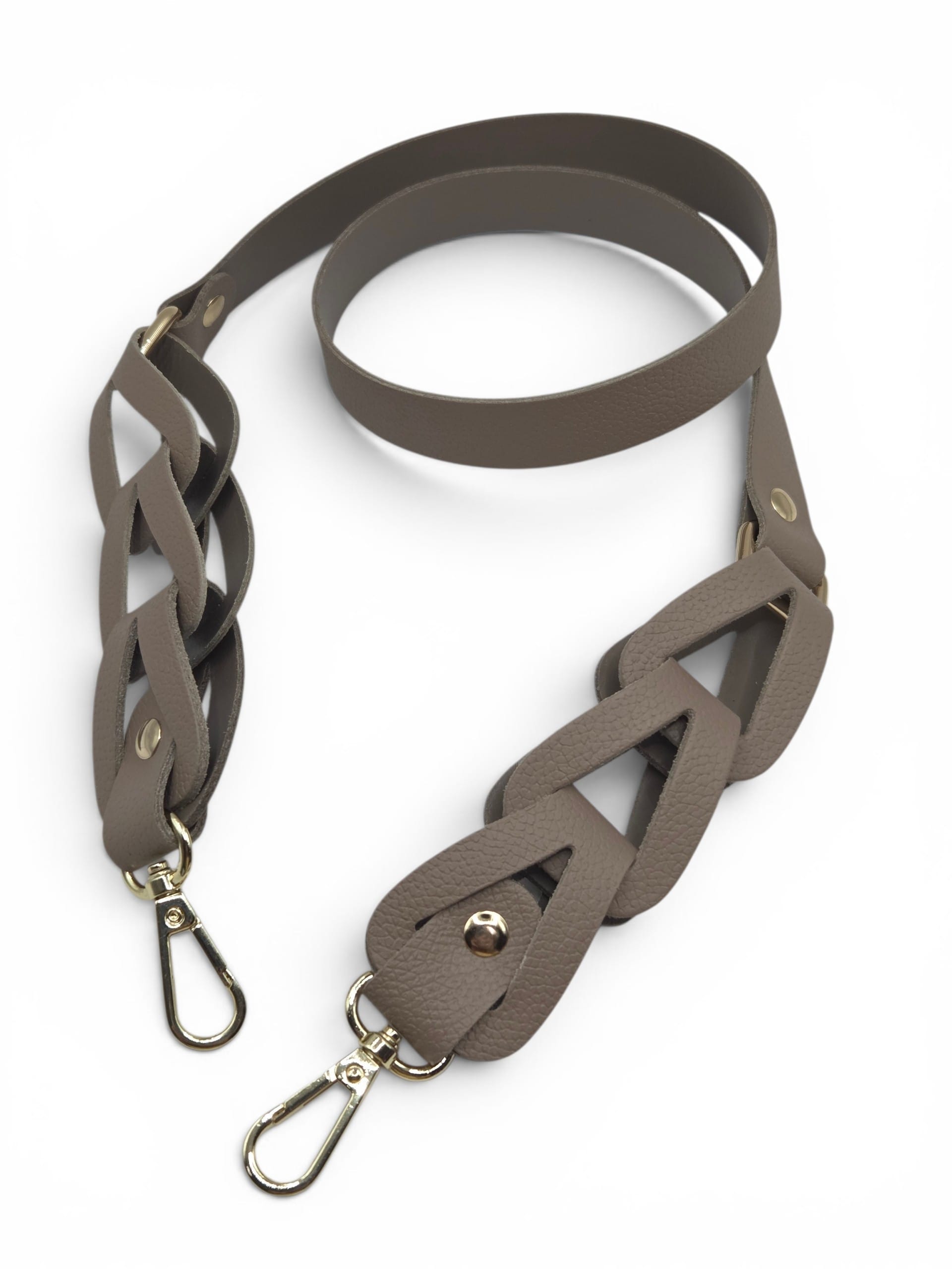 Leather strap with eyelets, non-adjustable - 100 or 115 cm