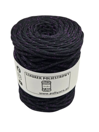 Flat polyester cord 5 mm - GALAXY by MaDu Bags - NEPTUNE