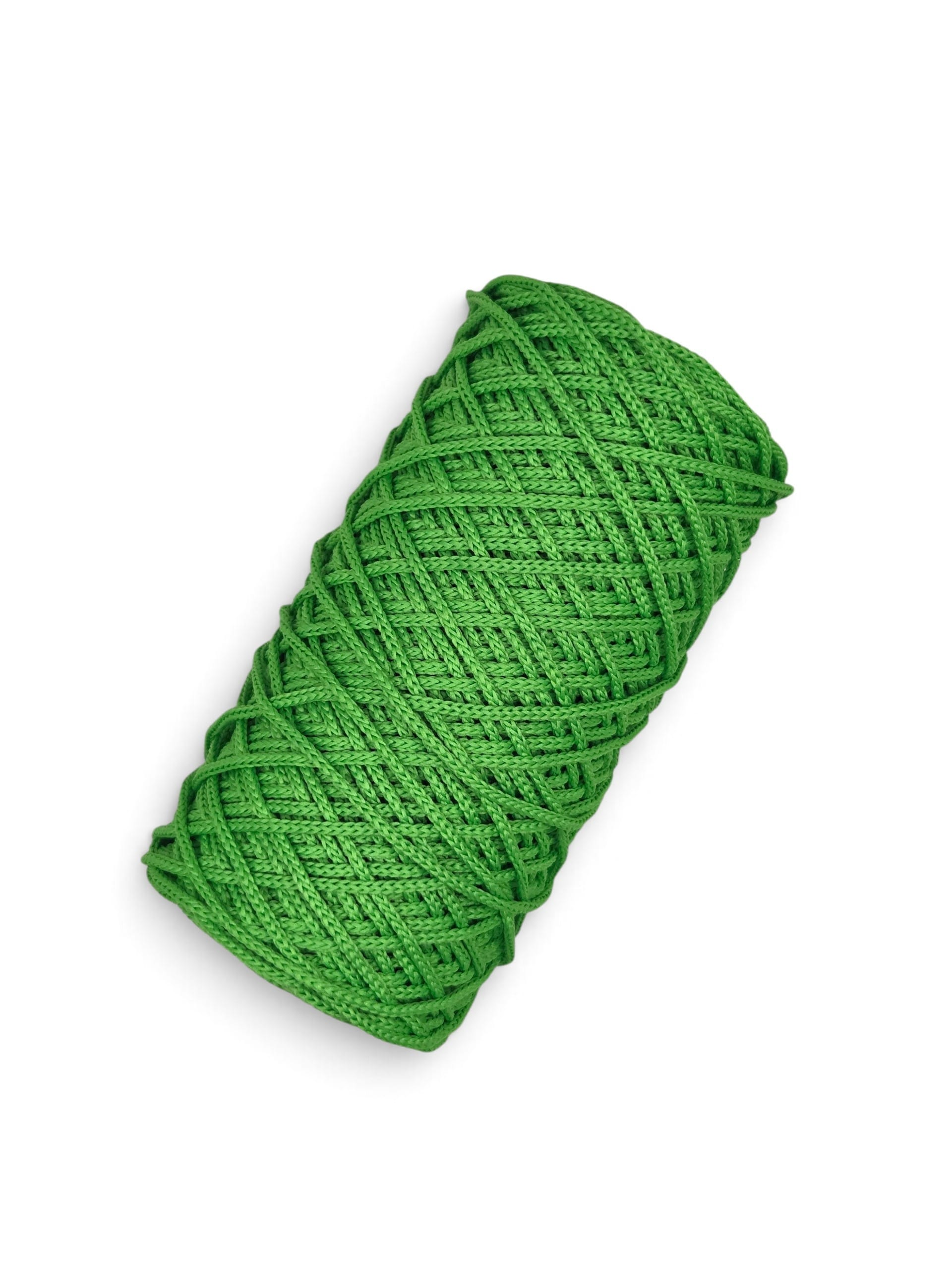 Sznurek poliestrowy okrągły 1 mm - kiwi