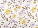 Fabric, lining material 50 x 80 cm - pastel flowers